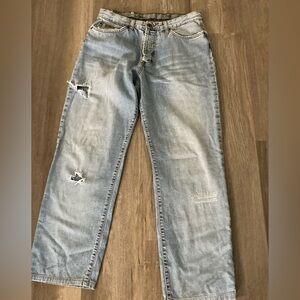 Vintage D&G Dolce & Gabbana  Bootcut Denim Jeans Size 34 Button Fly